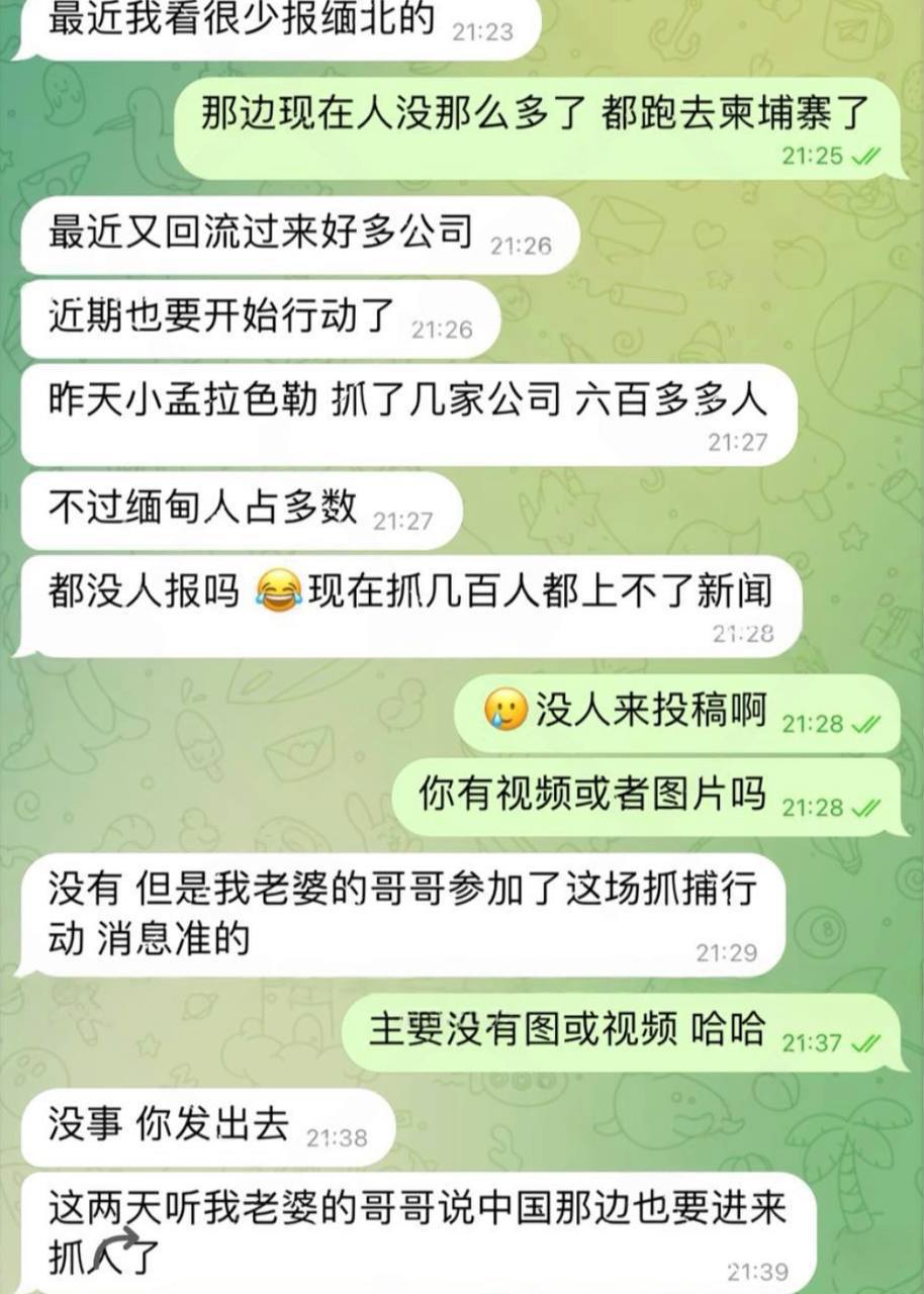 缅甸第四特区 勐拉 抓捕打击电信诈骗